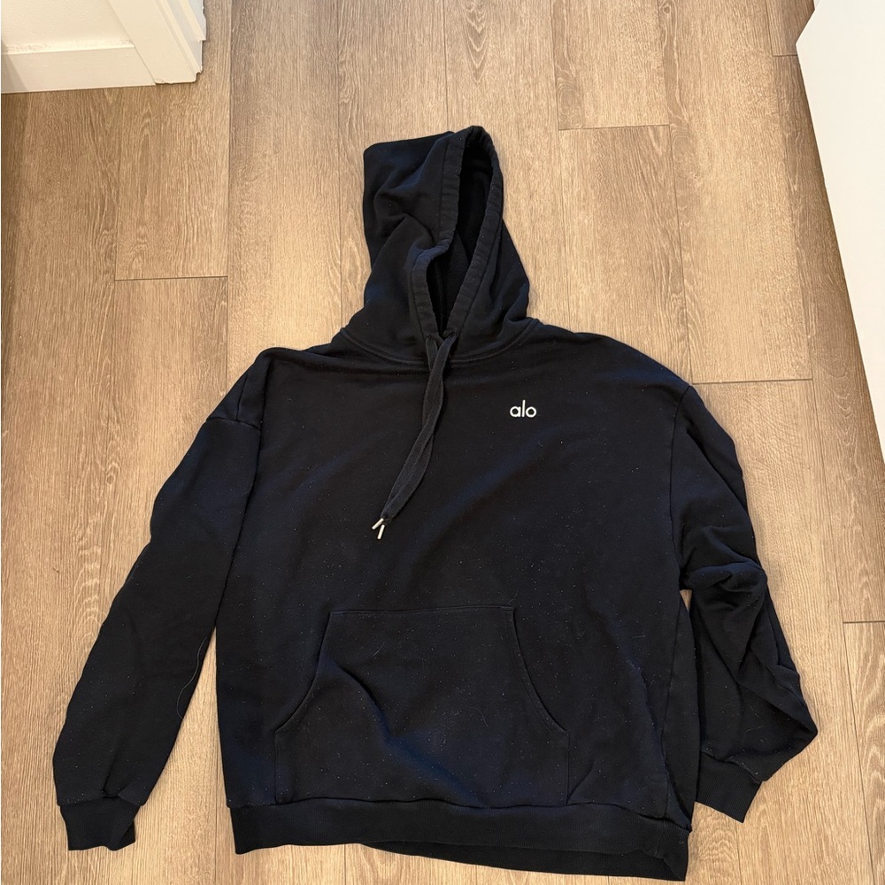 ALO Yoga Midnight Black Hoodie for Women